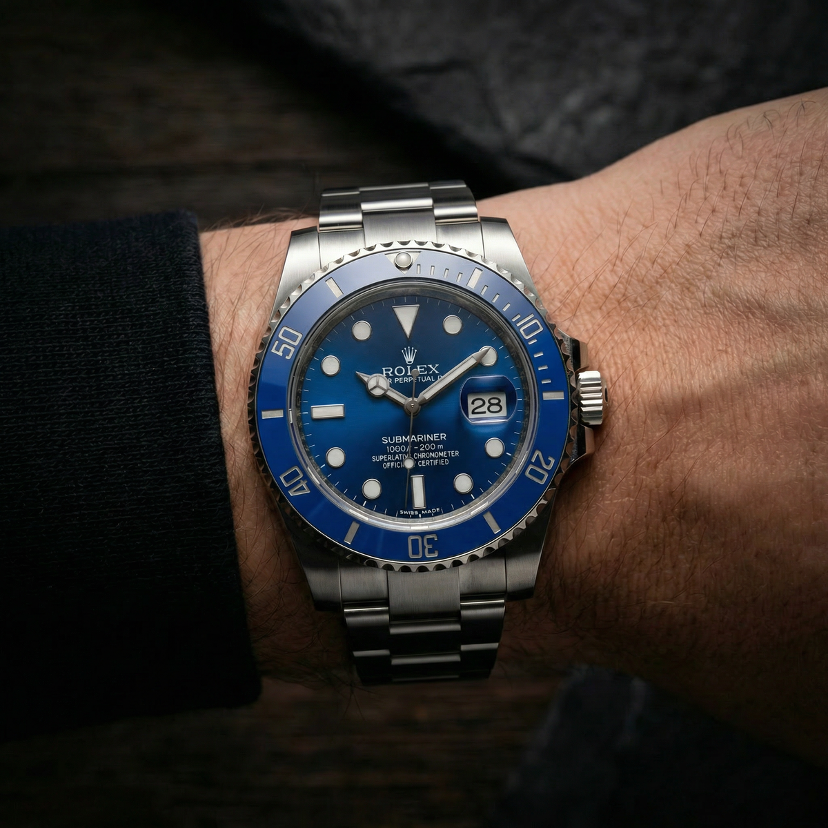 Submarine - 41mm in Steel