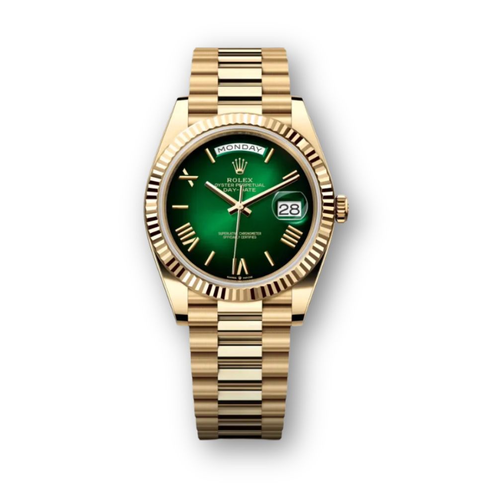 Day-Date 40mm with Green Dial